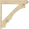 Ekena Millwork Balboa Arts & Crafts Rough Sawn Outlooker, Douglas Fir, 8"W x 46"D x 46"H OUT08X46X46BOA03RDF - alternate 2